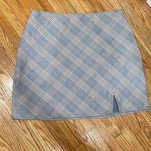 Abercrombie plaid mini shirt